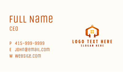 Construction Home Improvement Business Card Image Preview