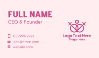 Gender Equality Symbol Business Card Image Preview