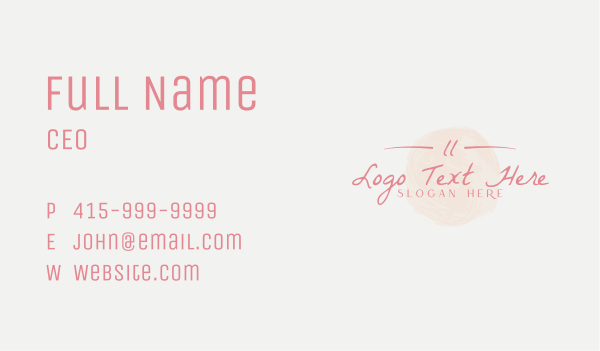 Makeup Cosmetics Beauty Business Card Design Image Preview
