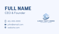 Janitorial Cleaning Disinfection Business Card Preview