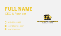 Tank Truck Forwarding Transport Business Card Image Preview