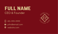 Business Luxury Script Business Card Image Preview