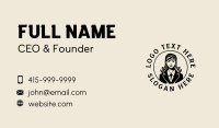 Woman Management Consultant Business Card Preview