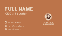 Beef Meat Steakhouse Business Card Design