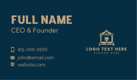 Home Construction Tools Business Card Design