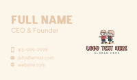 Childcare Kids Preschool  Business Card Design