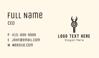 Wrench Hardware Antler Business Card Image Preview
