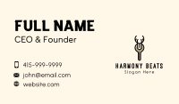 Wrench Hardware Antler Business Card Image Preview