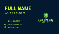 Game Mascot Streamer Business Card Image Preview