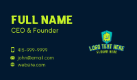 Game Mascot Streamer Business Card Preview