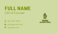 Fresh Avocado Salute  Business Card Image Preview