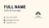 Home Builder Letter A & M Business Card Image Preview