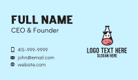 Happy Cow Milk Bottle  Business Card Image Preview