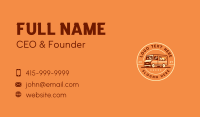 Catering Food Truck Business Card Design