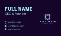 Tech Business Symbol Business Card Image Preview