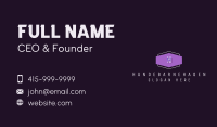 Purple H Badge Business Card Image Preview