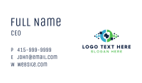 Pixel Eye Tech Business Card Image Preview
