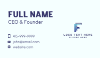 Pixel Tech Programmer Business Card Image Preview