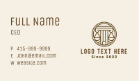 Justice Scale Column Business Card Image Preview