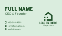 Green Housing Realty  Business Card Image Preview