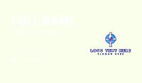 Hand Care Cross Business Card Design