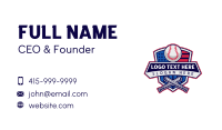 Baseball League Tournament Business Card Preview