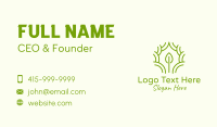 Plant Nature Conservation Business Card Image Preview