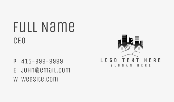 Real Estate Broker Business Card Design Image Preview