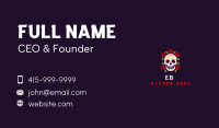 Mexican Skull Rose Business Card Image Preview