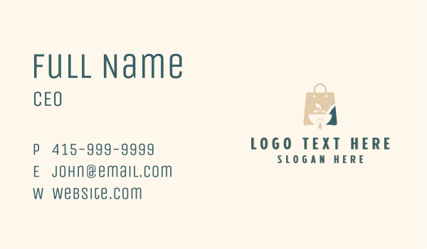 Grocery Online Shopping  Business Card Design Image Preview