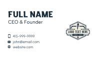 Handyman Pipe Wrench Business Card Image Preview