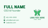 Agriculture Butterfly Gardening  Business Card Image Preview
