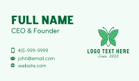 Agriculture Butterfly Gardening  Business Card Preview