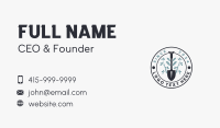 Gardener Shovel Landscaper Business Card Preview