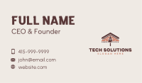 Bricklaying Mason Contractor Business Card Image Preview