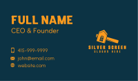 Orange Hammer House   Business Card Image Preview
