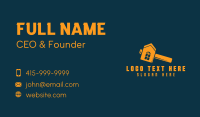 Orange Hammer House   Business Card Preview