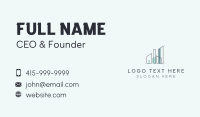 House Builder Structure Business Card Design