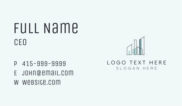 House Builder Structure Business Card Design Image Preview