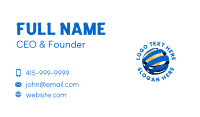 Corporate Globe Company Business Card Preview