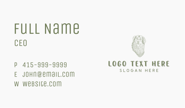 Puppy Dog Breeder Business Card Design Image Preview