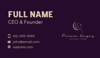 Moon Woman Spa Business Card Image Preview