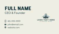 Lawn Landscaping Mowing Business Card Image Preview