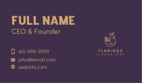 Premium Golden Rooster Business Card Image Preview