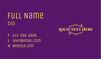 Magical Arabic Wordmark Business Card Image Preview