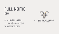 Goat Ranch Horn Business Card Image Preview