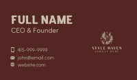 Herbal Organic Shrooms Business Card Image Preview