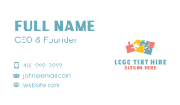 Puzzle Learning Toy Business Card Image Preview