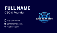 Automobile Pressure Wash Business Card Preview