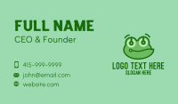 Cute Tech Frog Business Card Image Preview